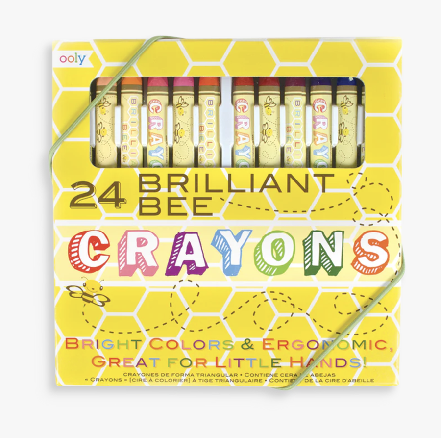 Ooly - Brilliant Bee Crayons - Set of 12