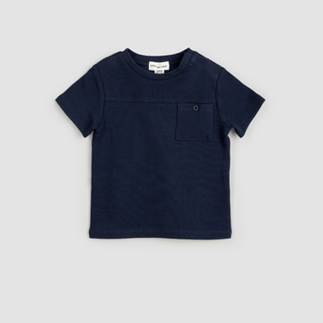 Miles the Label - Ottoman Pocket T-Shirt - Navy
