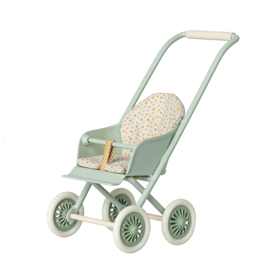 Maileg - Micro Stroller - Mint