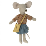 Maileg - Mum Mouse - Gingham