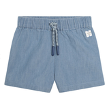 Carrement Beau - Boys Shorts with Elastic Waist - Light Denim