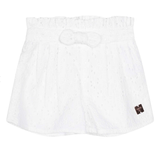 Carrement Beau - French Embroidered Shorts - White