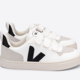 Veja - V-10 Velcro CWL (white/black)