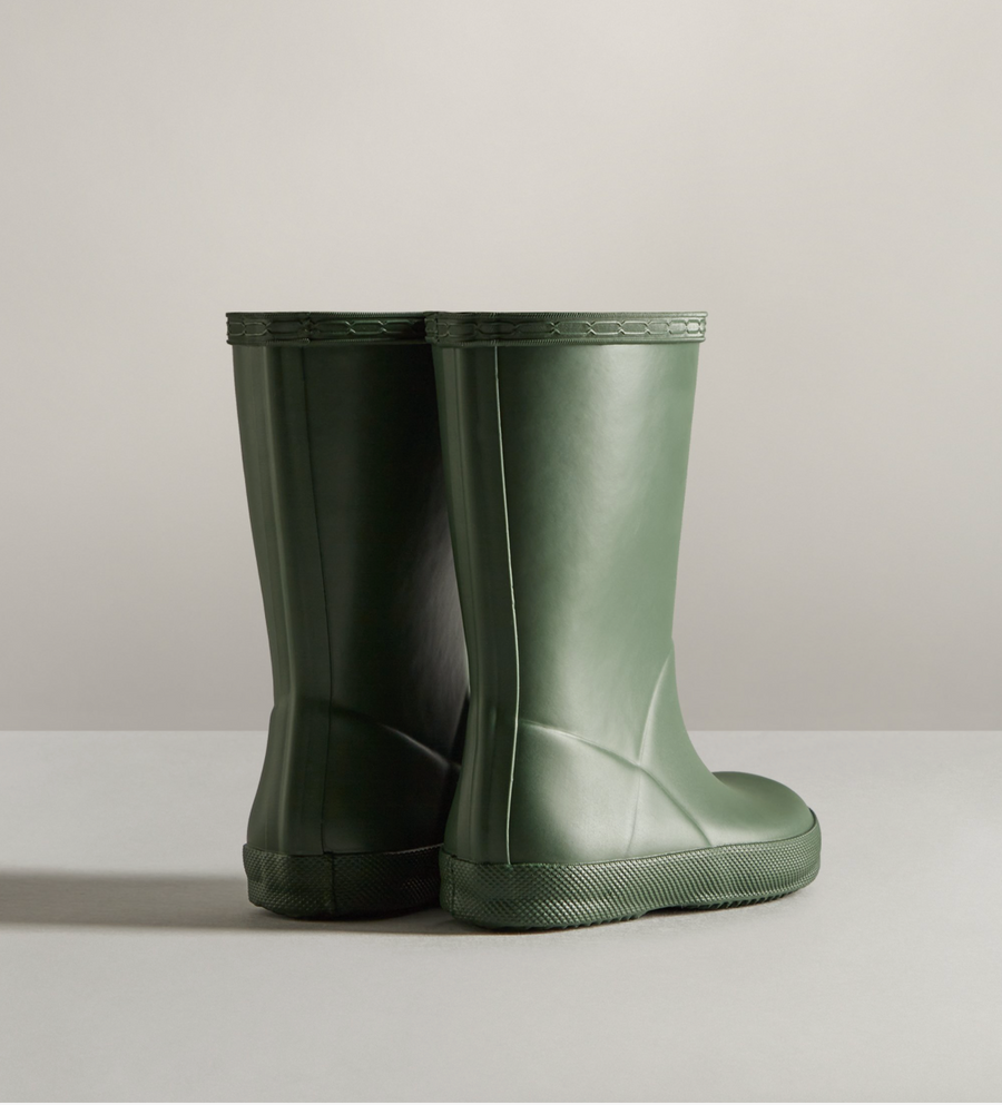 Hunter - Kids First Classic Rain Boots - Hunter Green