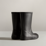Hunter - Kids First Classic Rain Boots - Black