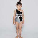 nununu - Control Freak Swimsuit - Black/Silver