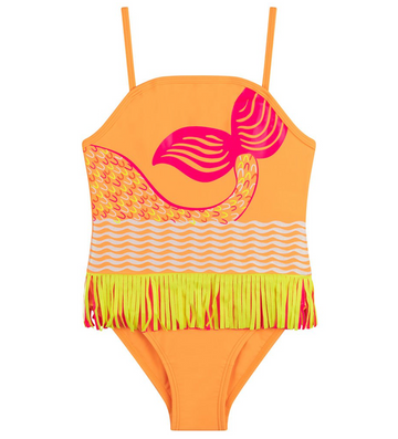 Billie Blush - Fringe Swimsuit