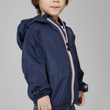 08 Lifestyle - Sam Full Zip Packable Rain Jacket - Navy