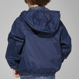 08 Lifestyle - Sam Full Zip Packable Rain Jacket - Navy