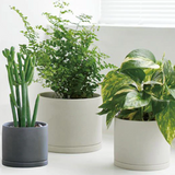 Kinto - 191 Plant Pot 135mm - Earth Grey