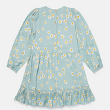 Stella McCartney - Daisy Dress with Frills - Blue