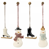 Maileg - Winter Wonderland Metal Ornament Set