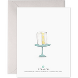 E. Frances Paper - Wedding Cake Card