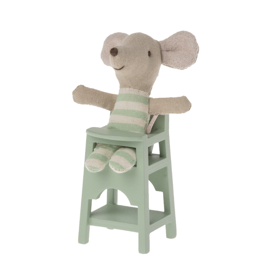 Maileg - High Chair - Mint