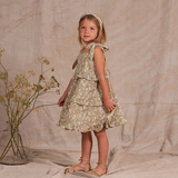 Rylee & Cru - Ruffled Swing Dress - Ocre