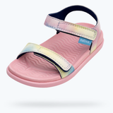 Natives - Charley Sugarlite Print Sandal - Princess Pink/Pastel Tie-dye