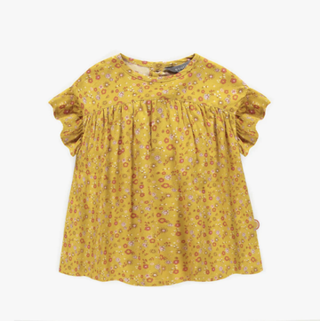 Souris Mini - Flowery Dress - Yellow