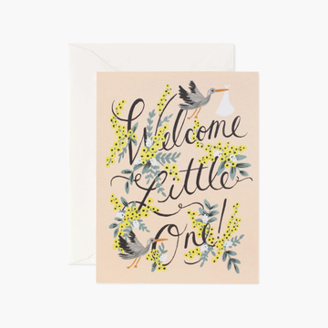 Rifle Paper Co. - Welcome Little One Card