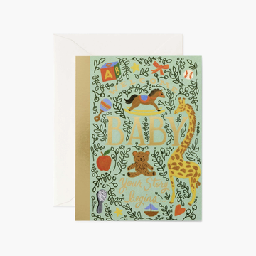 Rifle Paper Co. - Storybook Baby Card