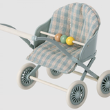 Maileg - Baby Mice Stroller - Mint