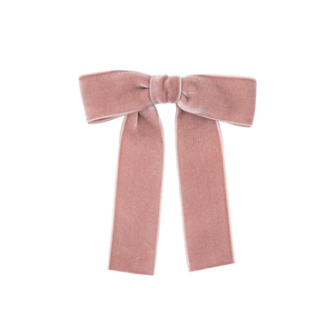 Olilia - Large Velvet Bow - Sweet Nectar