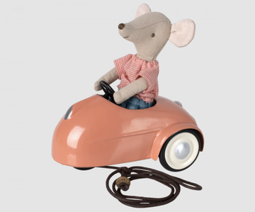 Maileg - Mouse Car - Coral