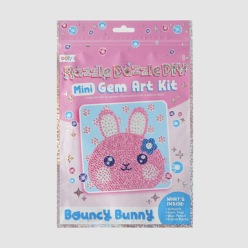 Ooly - Razzle Dazzle Mini Gem Art Kit - Bouncy Bunny
