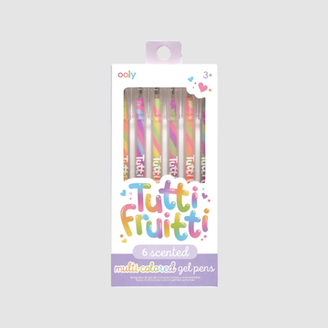 Ooly - Tutti Frutti Scented Gel Pens - Set of 6