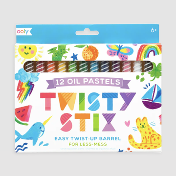 Ooly - Twisty Stix Oil Pastels  - Set of 12