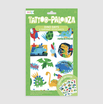 Ooly - Tattoo Palooza Temporary Tattoos - Dino Days