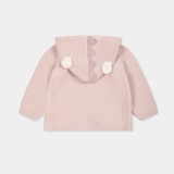 Stella McCartney - Knit Dinosaur Scallop Cardigan - Pink