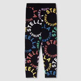 Stella McCartney - Graphic Logo Leggings - Black