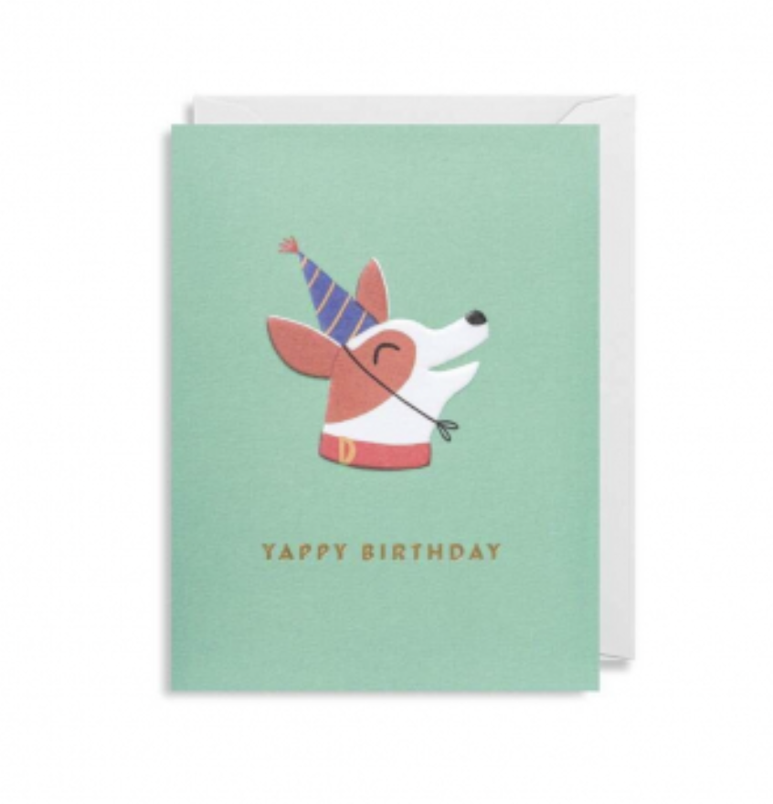 Lagom Design - Yappy Birthday - Mini Card