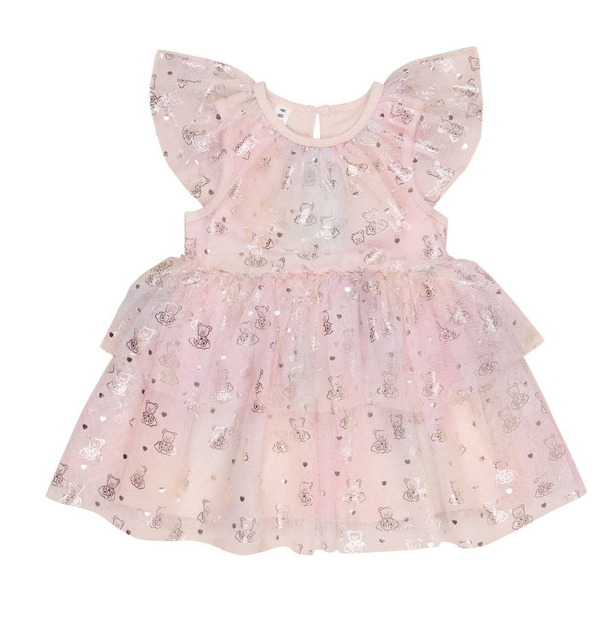 Hux - Cloud Bear Tiered Party Dress