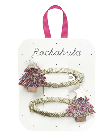Rockahula - Jolly Glitter Xmas Tree Clips