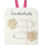 Rockahula - Shimmer Snowflake Clips