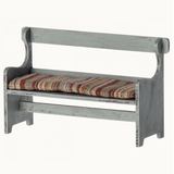 Maileg - Bench, Mouse - Vintage Blue