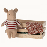 Maileg - Pig in Box - Baby Girl