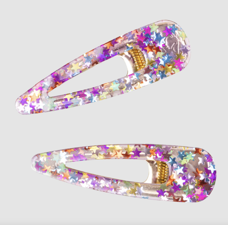 Great Pretenders - Boutique Gel Sparkle Hairclips 2 Pack - Multicolour