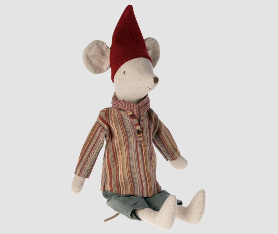 Maileg - Christmas Mouse - Medium Boy