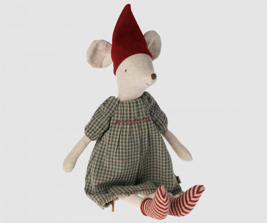 Maileg - Christmas Mouse - Medium Girl