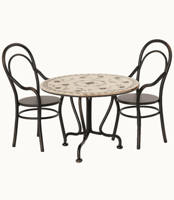 Maileg - Dining Table & 2 Chairs set
