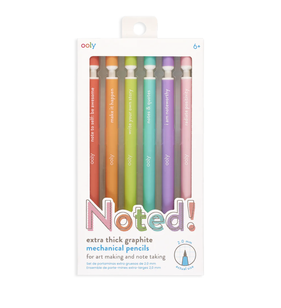 Ooly - Noted! Graphite Mechanical Pencils - Set of 6