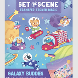 Ooly - Set the Scene Transfer Stickers - Galaxy Buddies
