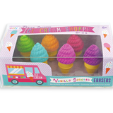 Ooly - Petite Sweets Ice Cream Shoppe Scented Erasers - Set of 6