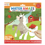 Ooly - Water Amaze Water Reveal Boards - On the Farm