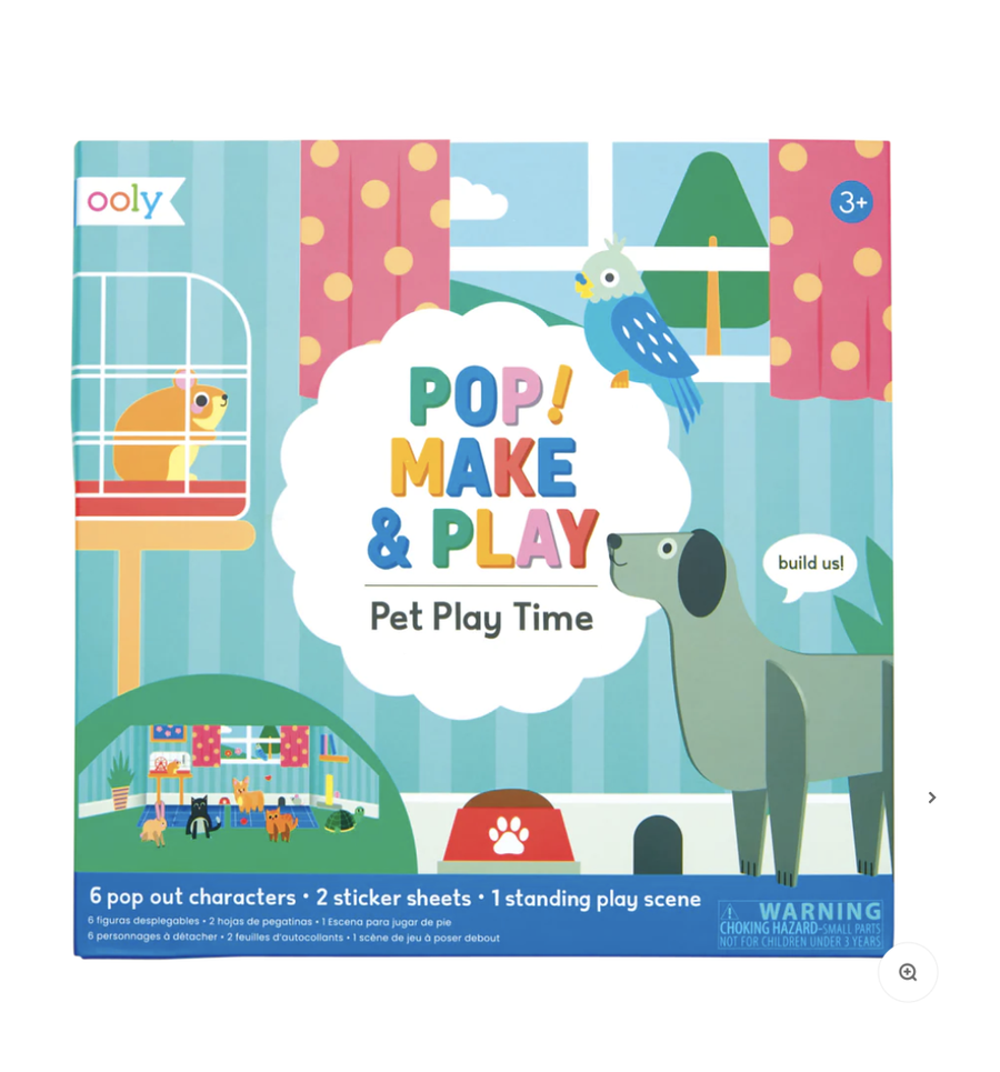 Ooly - Pop! Make & Play - Pet's Play Time