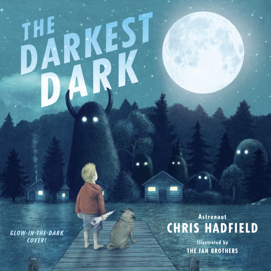 The Darkest Dark - Glow in the Dark Cover - Chris Hadfield