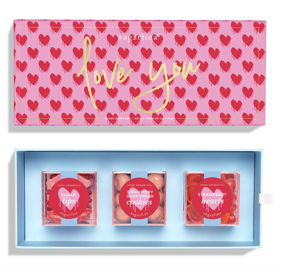 Sugarfina - Valentines Day 3pc Bento Box