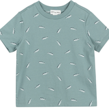 Miles the Label - Fish Print Short Sleeve Tee - Teal